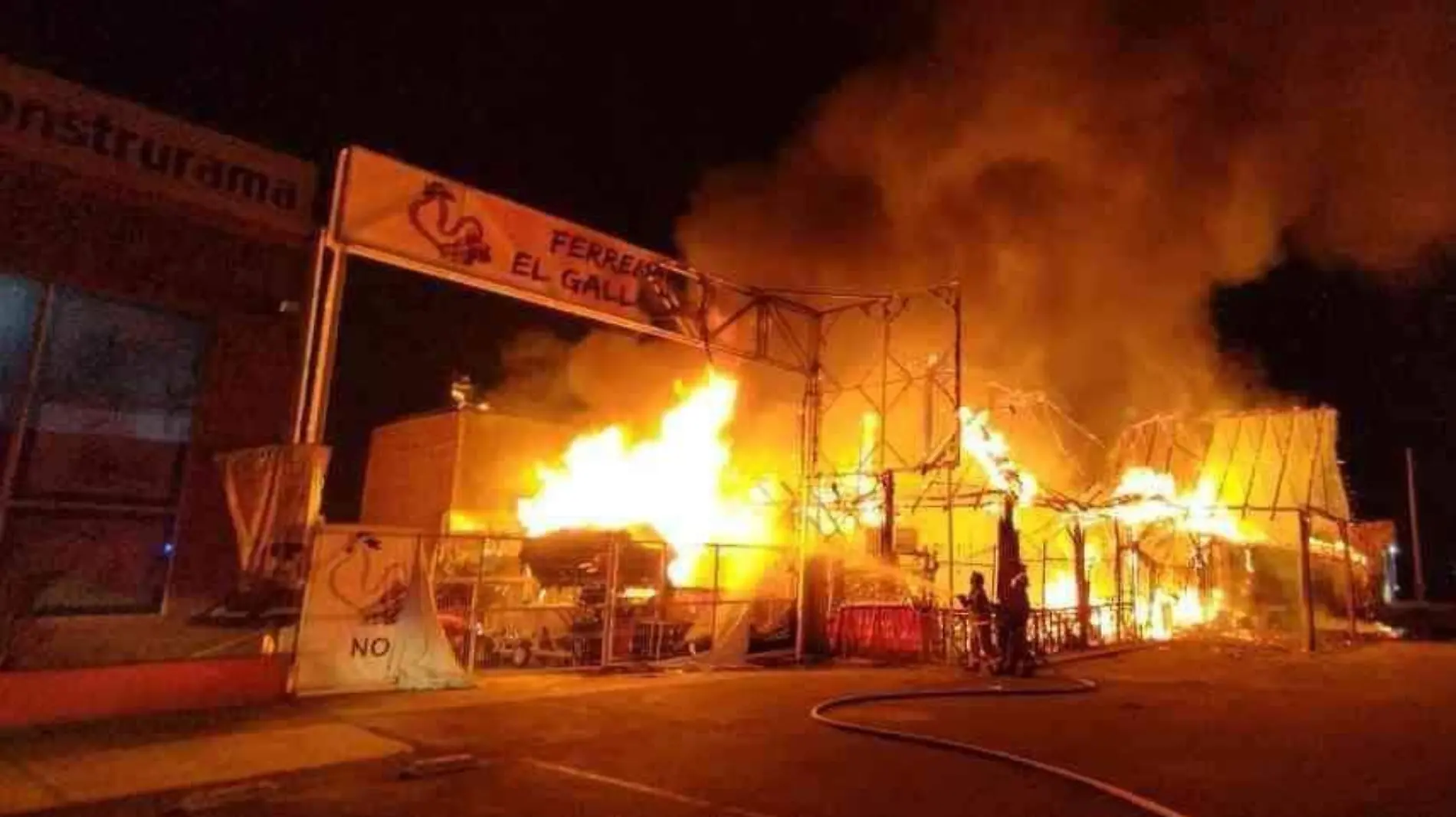 Incendio restaurante